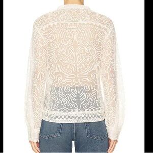 VTG Corded Tulle Top Coat